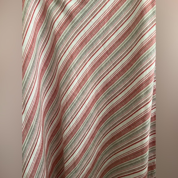 Lane Bryant Pink Striped A-Line Maxi Skirt - Picture 6 of 12